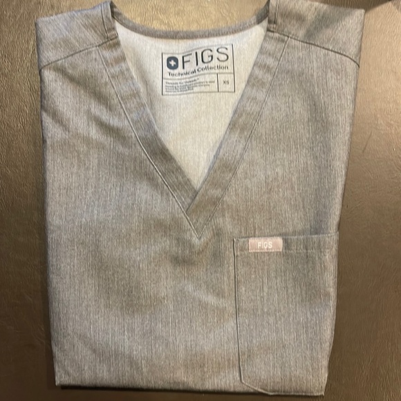 Figs | Tops | Graphite Color Figs Catarina Scrub Top Great Condition Xs ...